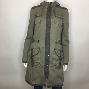 EDC by Esprit Size M Utility Jacket DoubleBreasted
